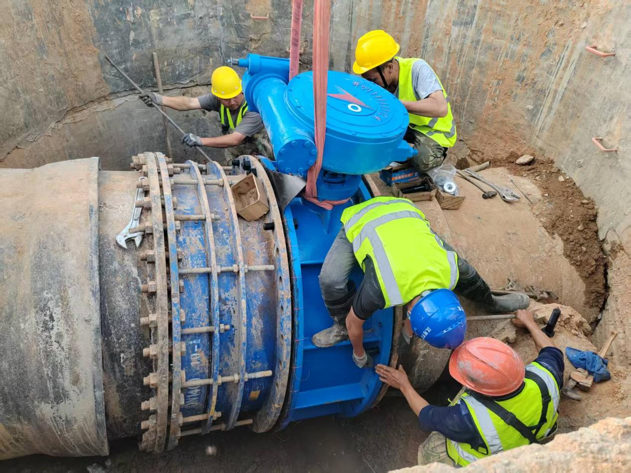 水務(wù)集團(tuán)加速推進(jìn)編鐘大道管網(wǎng)鋪設(shè)工程